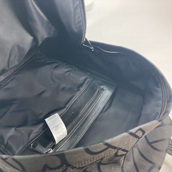 BURBERRY TB logo Backpack Backpack Canvas/Leather Black main image 9